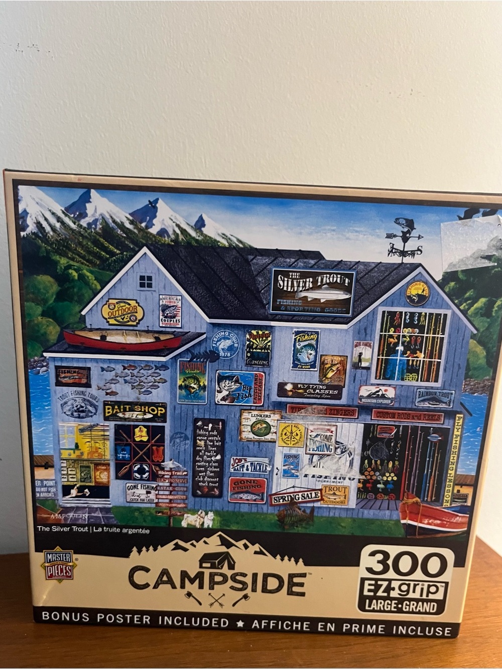 Campside 'The Silver Trout' 300-Piece Jigsaw Puzzle